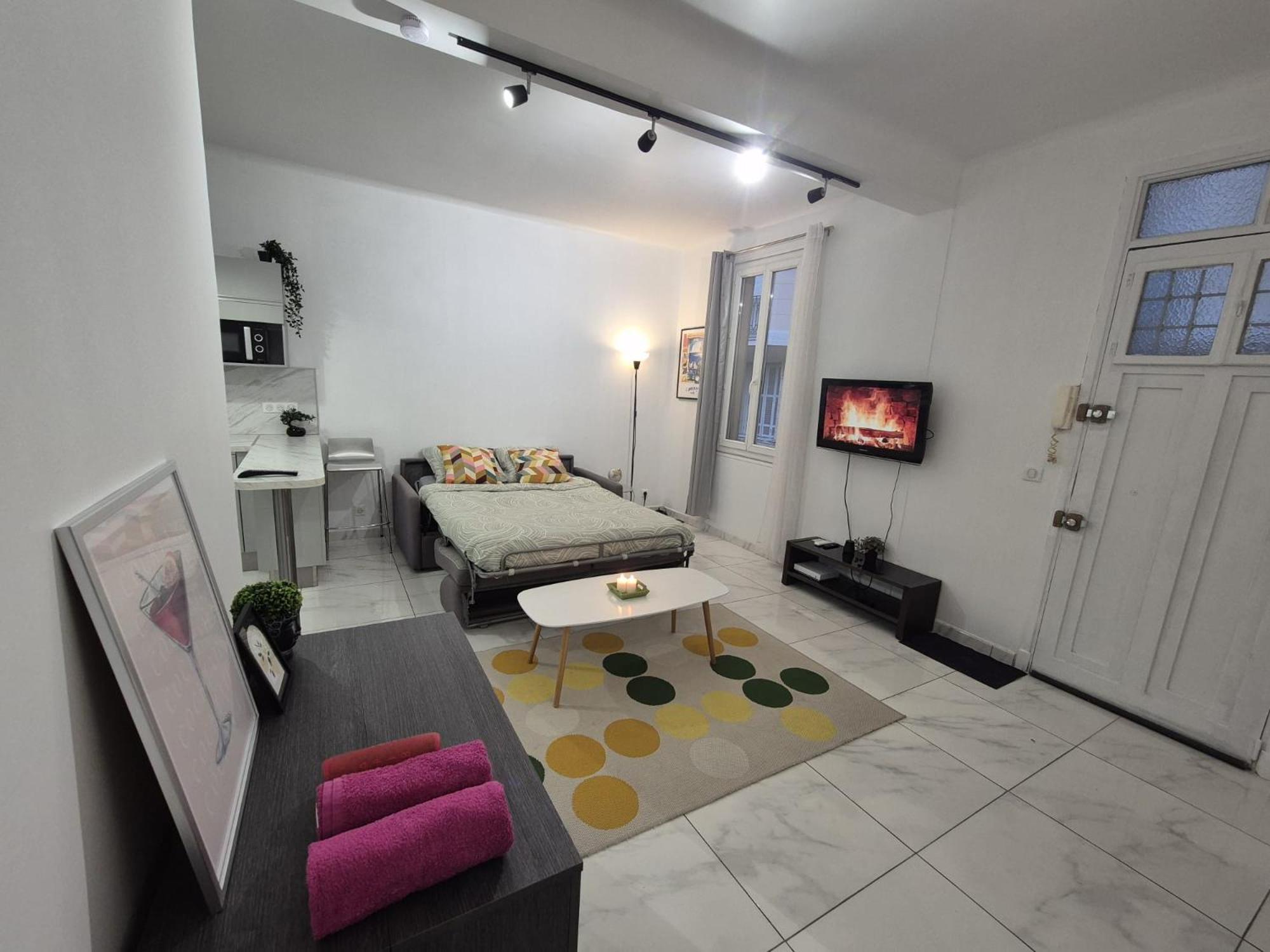 Studio Renove Au Centre Ville Nice Eksteriør bilde