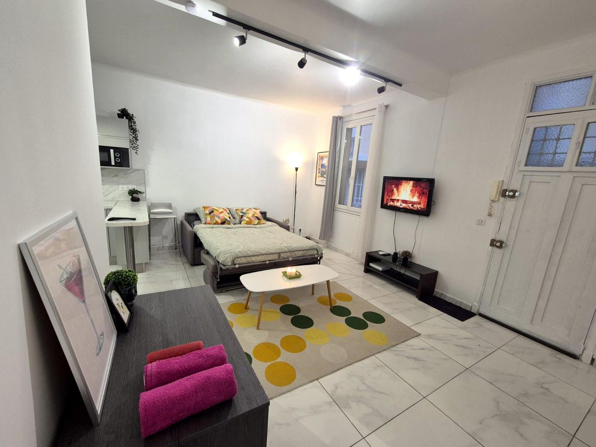 Studio Renove Au Centre Ville Nice Eksteriør bilde